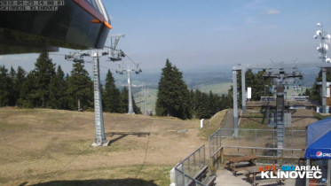 Obraz podglądu z kamery internetowej Klínovec - cableway